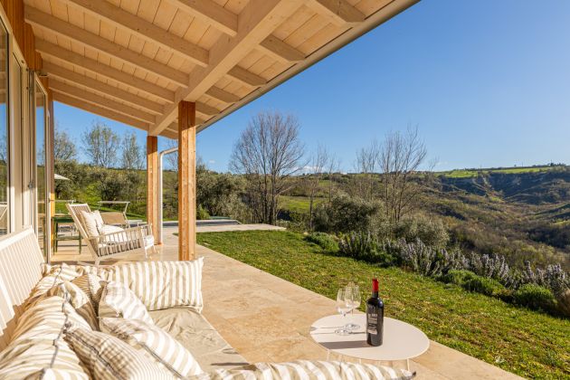 Vakantiehuis le Marche | Casetta Olive | Portico & wijn