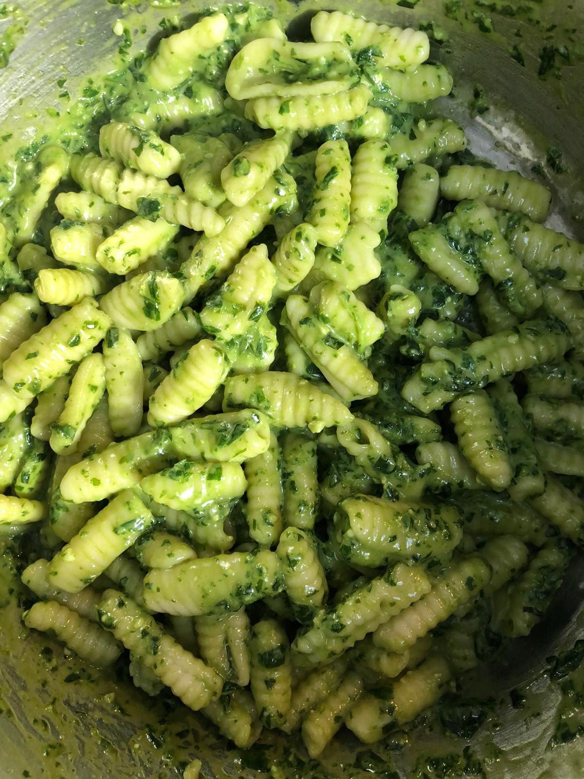 Pasta-pesto-genovese-Villa-Fiore-Casetta-Olive