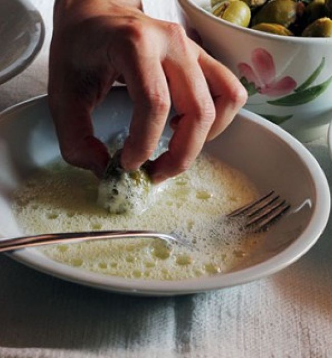 Vulling maken Olive Ascolane