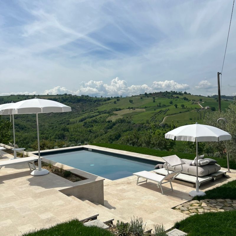 Foto terras Villa Fiore met zwembad